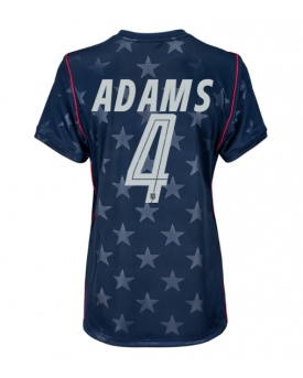 Billige Fotballdrakt Forente stater Tyler Adams #4 Replika Bortedrakt Dame VM 2026 Kortermet Billige Fotballdrakt Forente stater Tyler Adams #4 Replika Bortedrakt Dame VM 2026 Kortermet